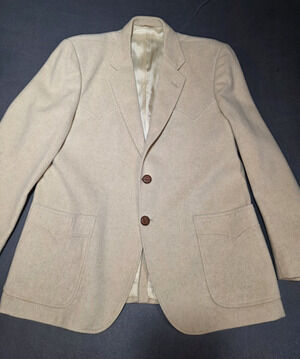 Kenny Rogers Blazer Mens 46 Long Western Sports Jacket Classic Office Business